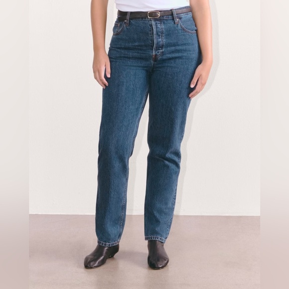 NWT Everlane Women’s The ’90s Cheeky Jean Deep Atlantic - Size 29 - Picture 2 of 10